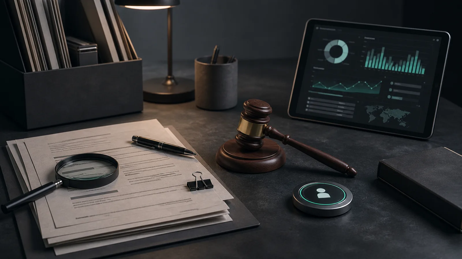 Regulation documents and compliance dashboard
